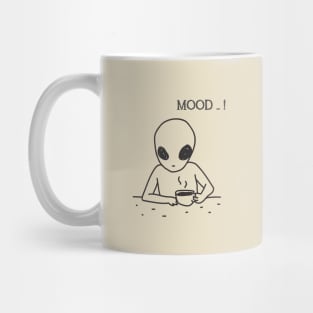 tired alien Mug